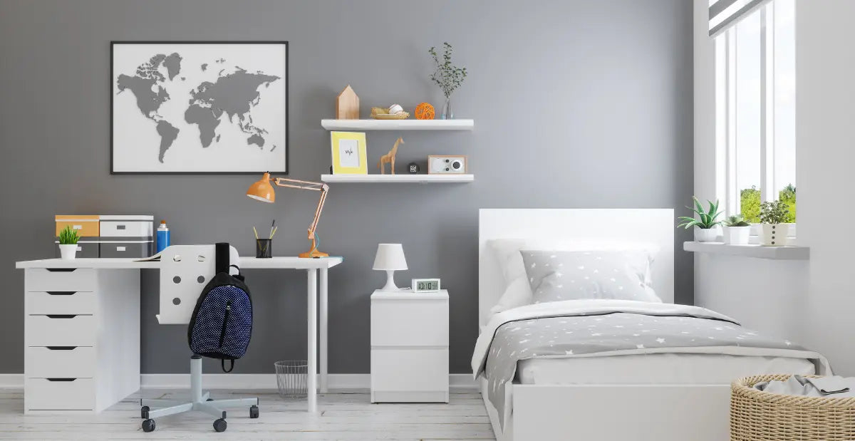 Creating a Study-Friendly Bedroom: Furniture Ideas for an Organized and Comfortable Space