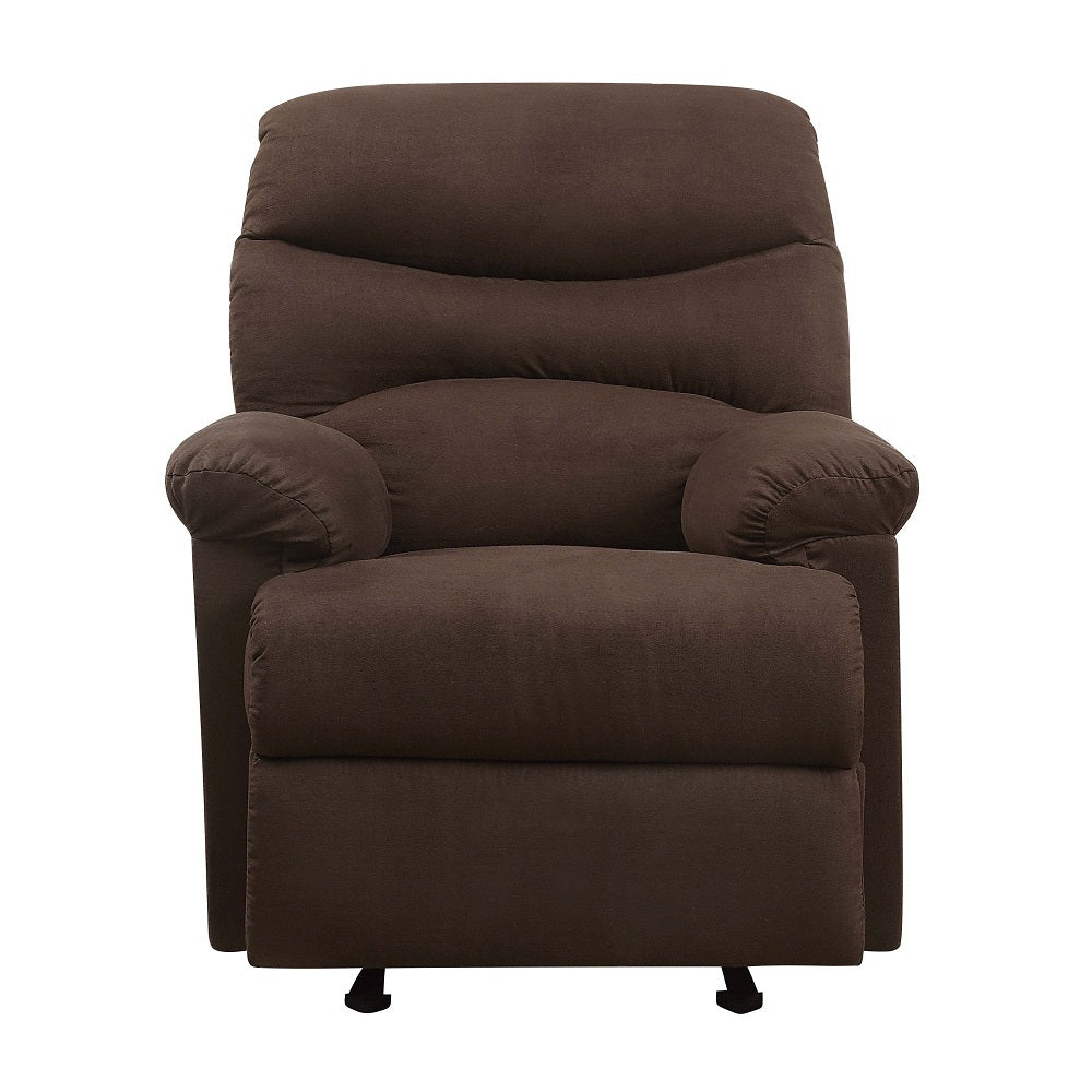 Arcadia Chocolate Microfiber Recliner