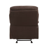 Arcadia Chocolate Microfiber Recliner