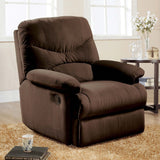 Arcadia Chocolate Microfiber Recliner