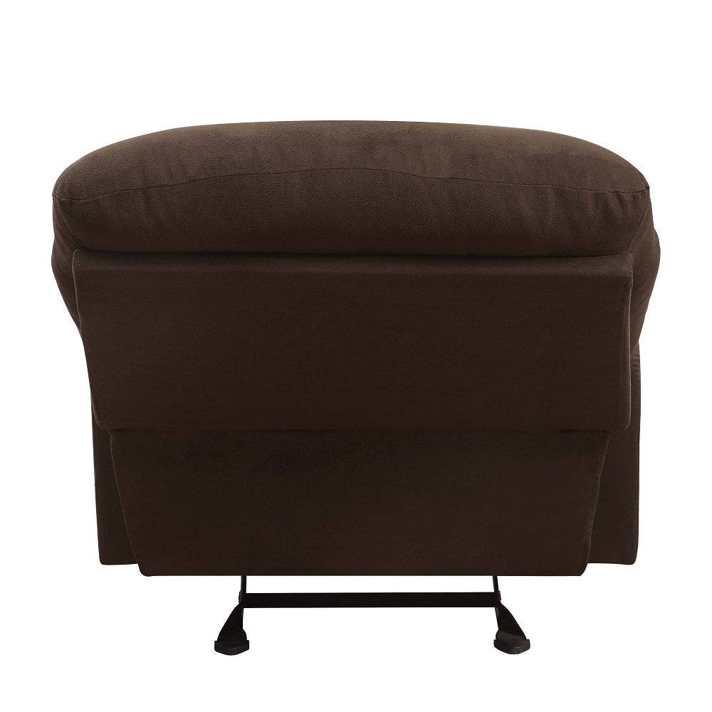 Arcadia Chocolate Microfiber Recliner