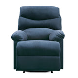 Arcadia Blue Woven Fabric Recliner