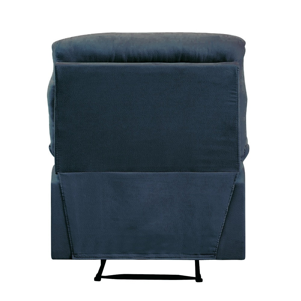 Arcadia Blue Woven Fabric Recliner