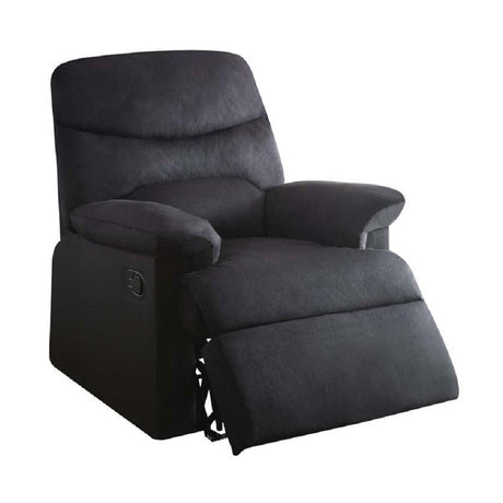 Arcadia Black Woven Fabric Recliner