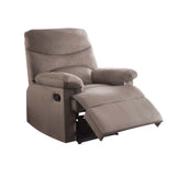 Arcadia Light Brown Woven Fabric Recliner