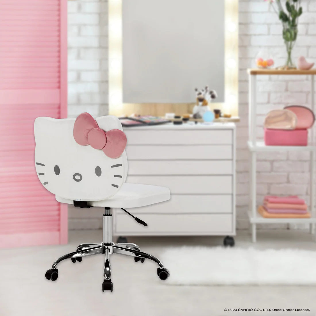 Hello Kitty Swivel Vanity Chair