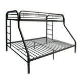 Tritan Black Finish Twin Xl/Queen Bunk Bed