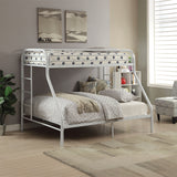 Tritan White Finish Twin Xl/Queen Bunk Bed