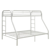 Tritan White Finish Twin Xl/Queen Bunk Bed