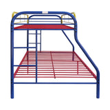 Tritan Rainbow Finish Twin/Full Bunk Bed