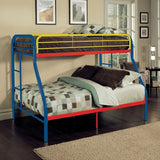 Tritan Rainbow Finish Twin/Full Bunk Bed