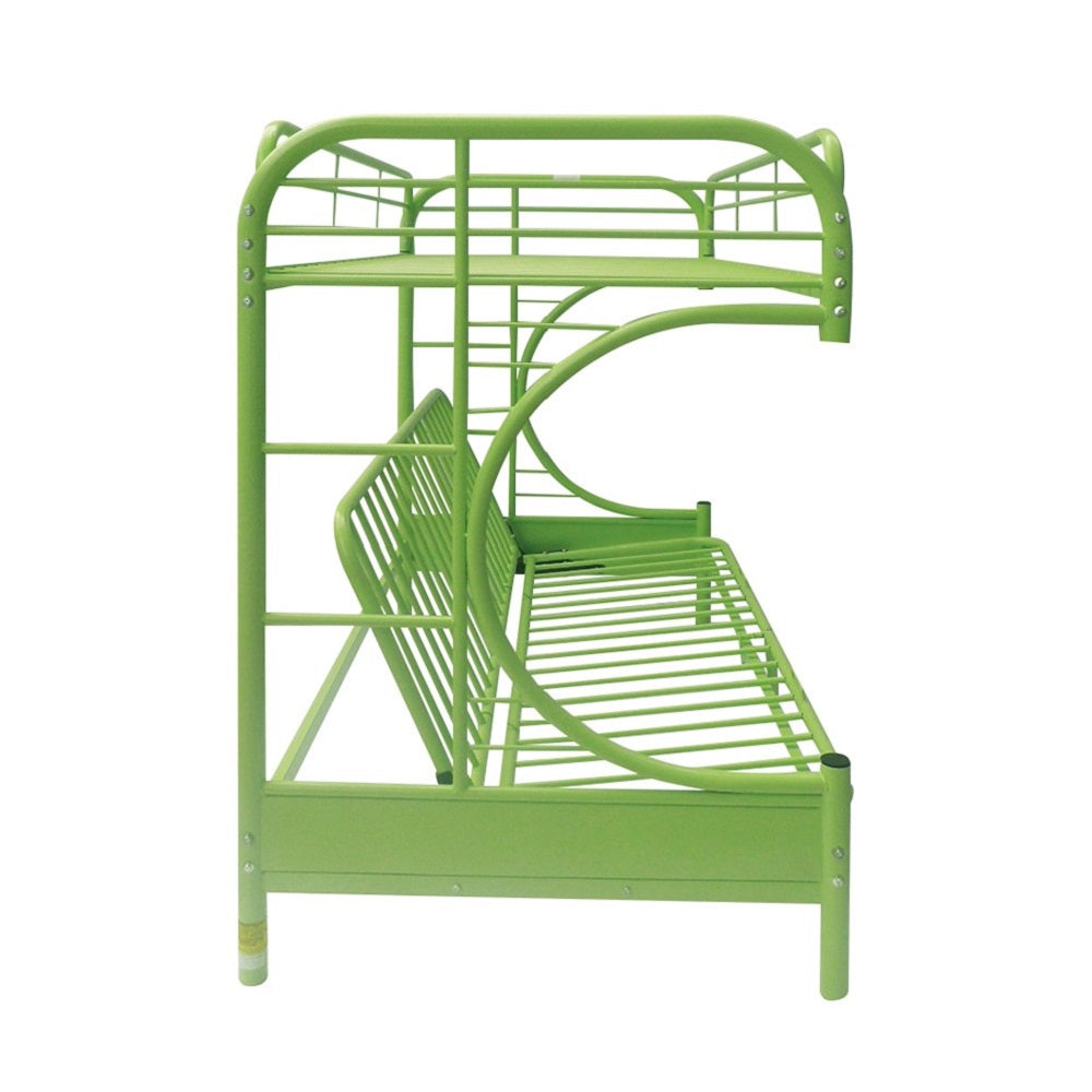 Eclipse Green Finish Twin/Full/Futon Bunk Bed