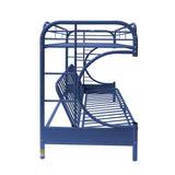 Eclipse Navy Finish Twin/Full/Futon Bunk Bed