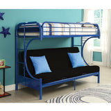 Eclipse Navy Finish Twin/Full/Futon Bunk Bed