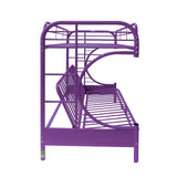 Eclipse Purple Finish Twin/Full/Futon Bunk Bed