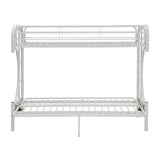 Eclipse White Finish Twin Xl/Queen/Futon Bunk Bed