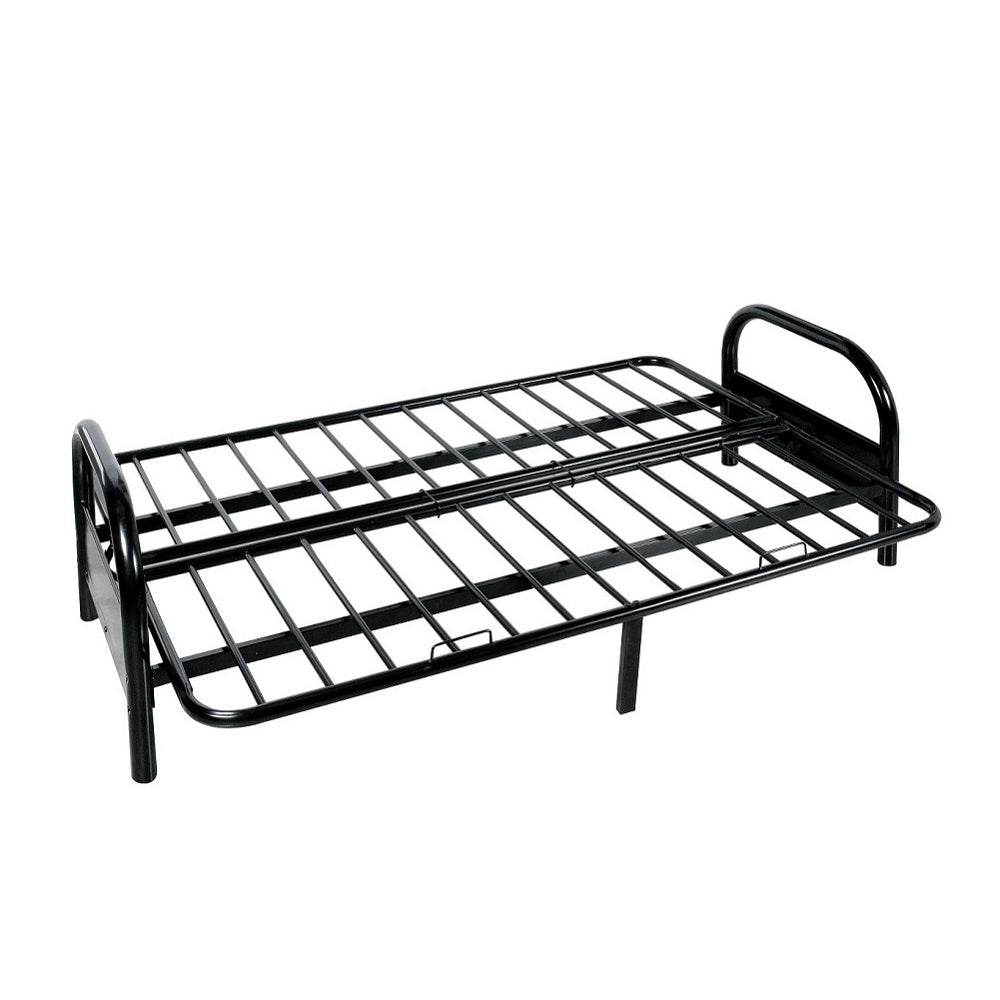 Alfonso Black Finish Futon