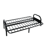 Alfonso Black Finish Futon