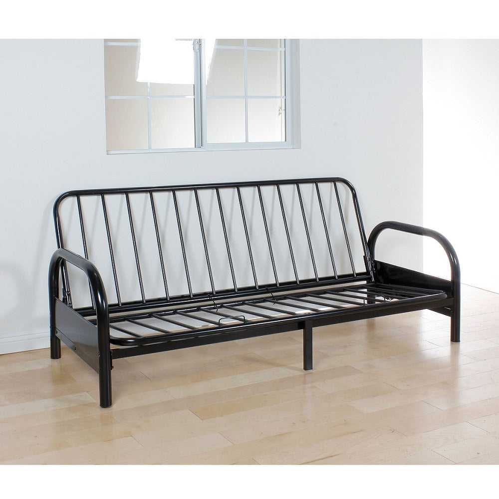 Alfonso Black Finish Futon