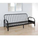 Alfonso Black Finish Futon