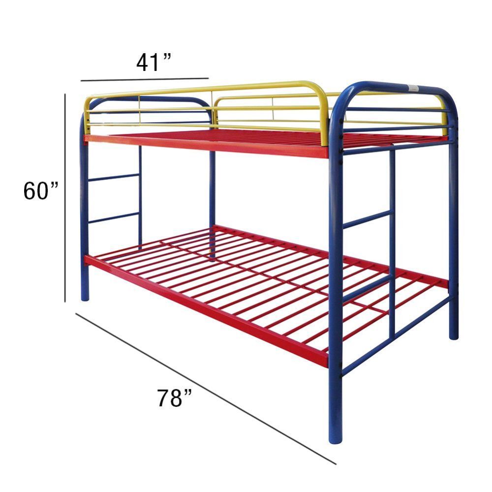 Thomas Rainbow Finish Twin/Twin Bunk Bed