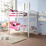 Heartland White Finish Twin/Twin Bunk Bed