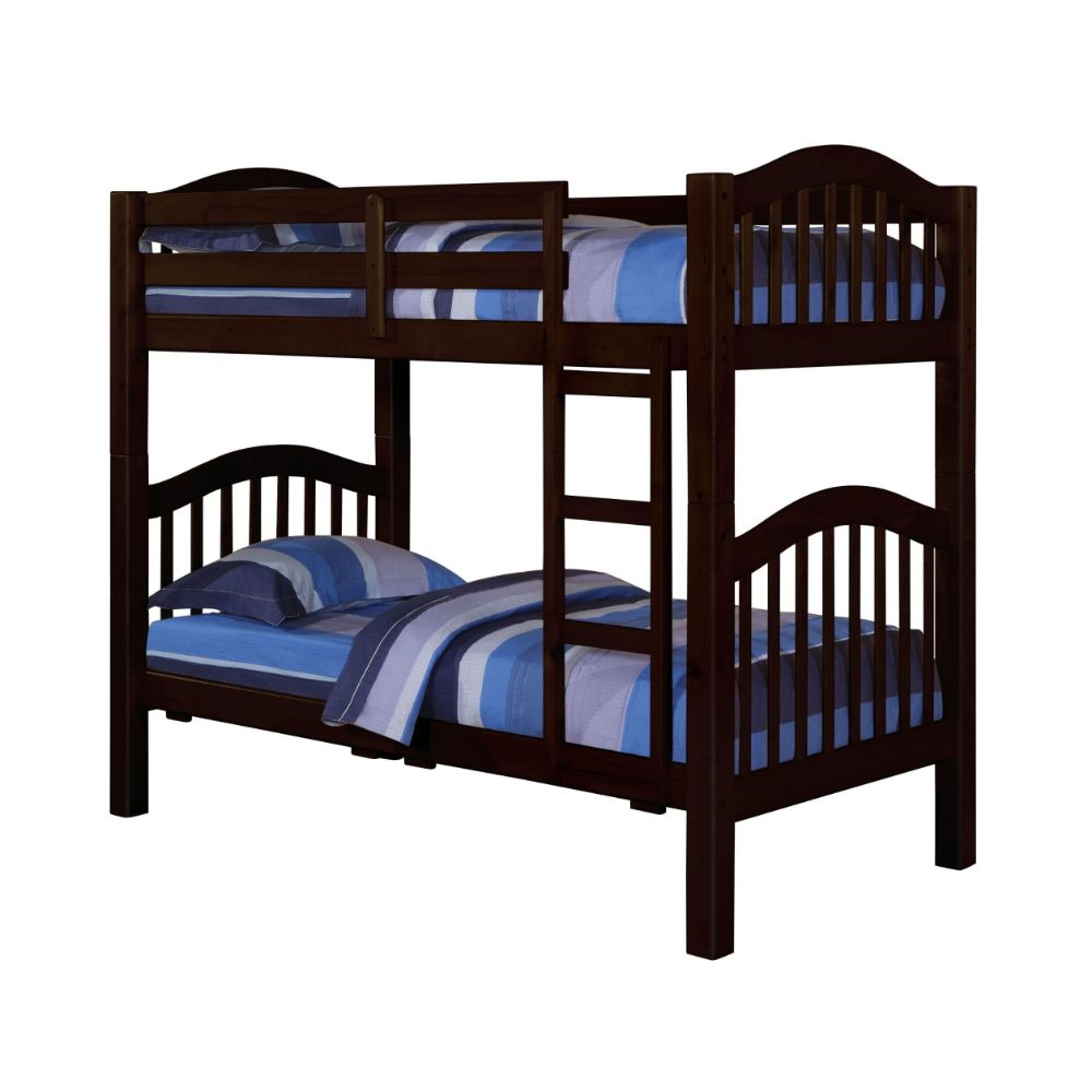 Heartland Espresso Finish Twin/Twin Bunk Bed