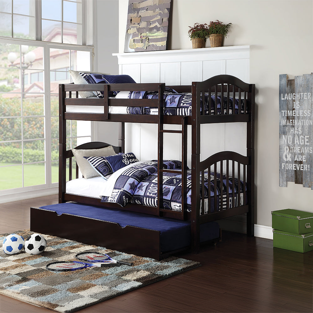 Heartland Espresso Finish Twin/Twin Bunk Bed