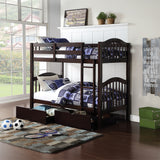 Heartland Espresso Finish Twin/Twin Bunk Bed