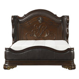 Highlands Dark Cherry Queen Bed