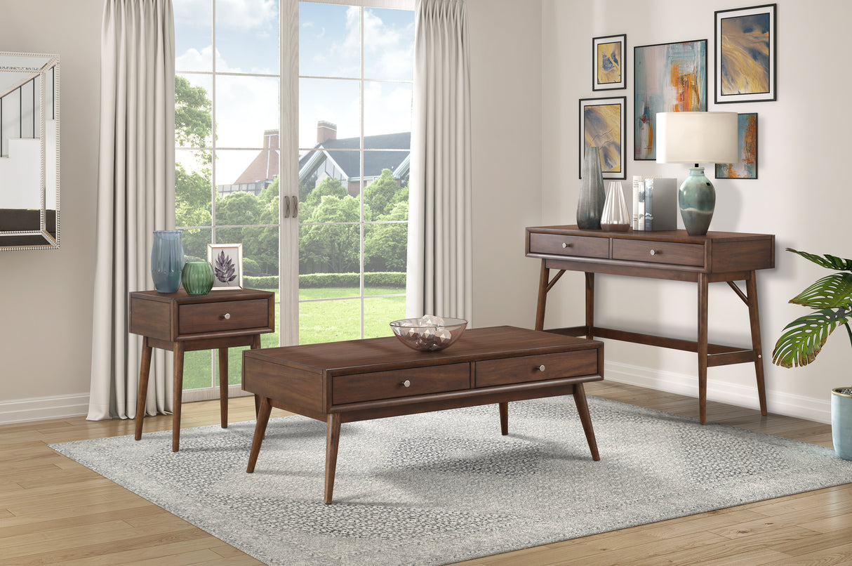 Frolic Brown Sofa Table