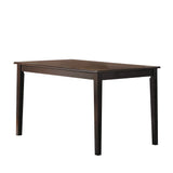 Cardiff Espresso Finish Dining Table