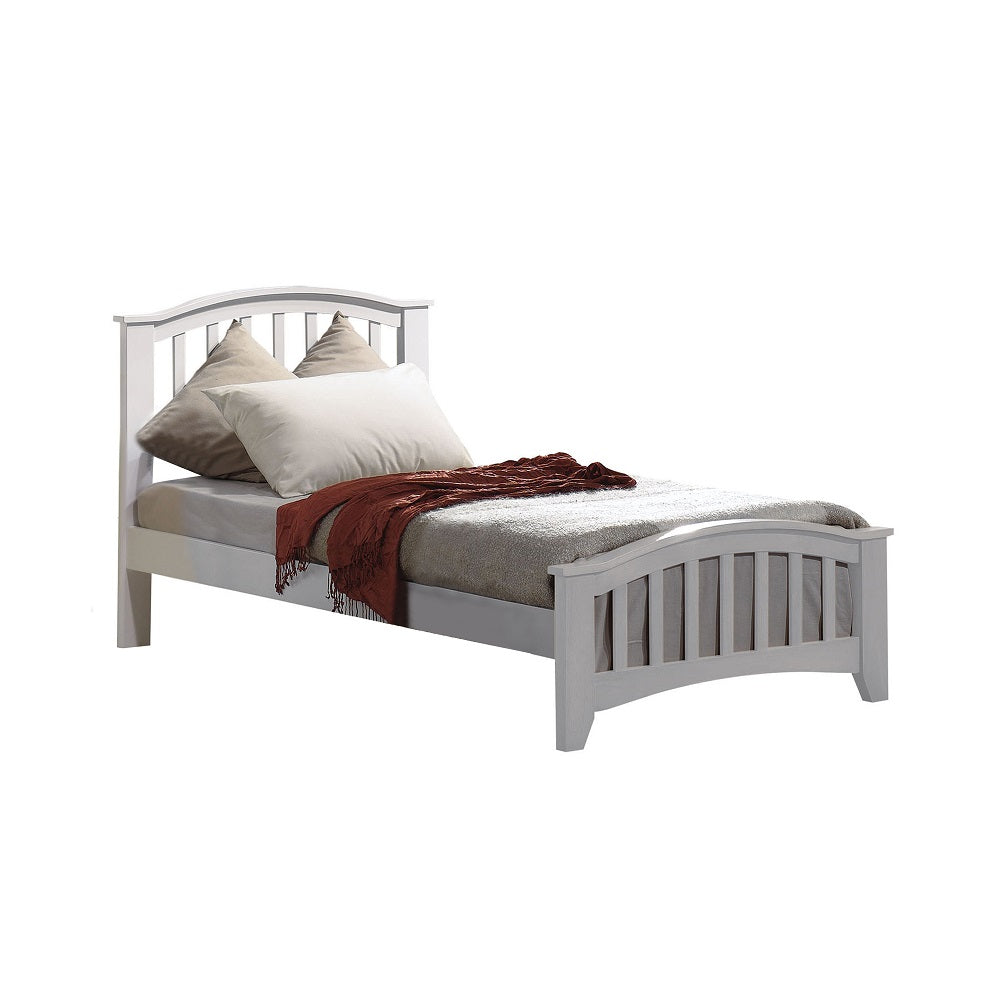 San White Finish Marino Twin Bed