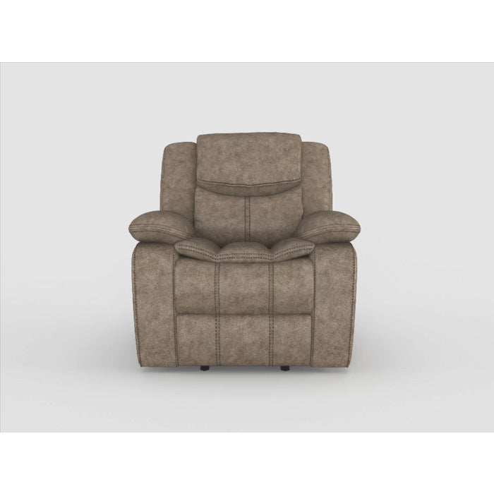 Bastrop Black Glider Reclining Chair