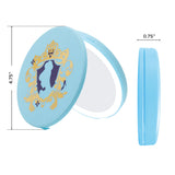 Cinderella Compact Mirror with Wireless Power Bank Charging Base