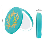 Jasmine Compact Mirror with Wireless Power Bank Charging Base