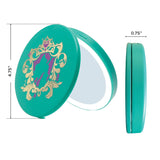 Ariel Compact Mirror with Wireless Power Bank Charging Base