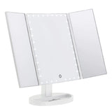 Touch Trifold XL Dimmable LED Makeup Mirror