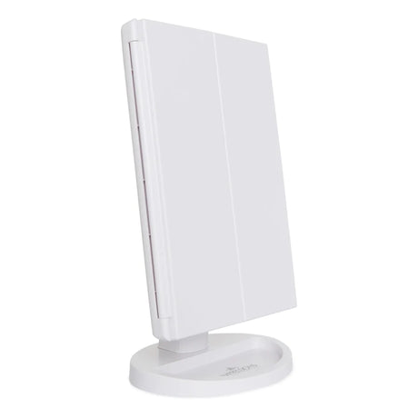 Touch Trifold 2.0 LED Makeup Mirror with Magnification