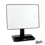 Touch XL Dimmable LED Makeup Mirror with Suction 5X