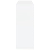 Prescott Rectangular 2-Shelf Bar Unit Glossy White