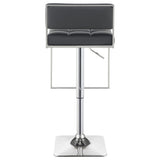 Alameda Adjustable Bar Stool Chrome And Grey