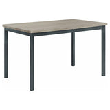 Garza Rectangular Dining Table Black