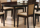 Mix and Match Cappuccino Oval Dining Room Set