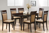 Mix and Match Cappuccino Oval Dining Room Set