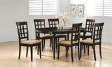 Mix and Match Cappuccino Oval Dining Room Set