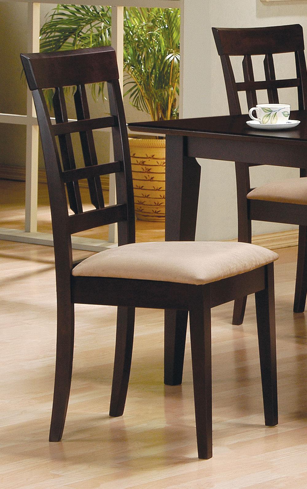 Mix and Match Cappuccino Oval Dining Room Set