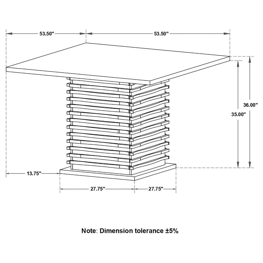 Stanton Square Counter Table Black