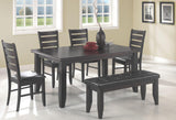 Page Cappuccino Rectangular Dining Room Set