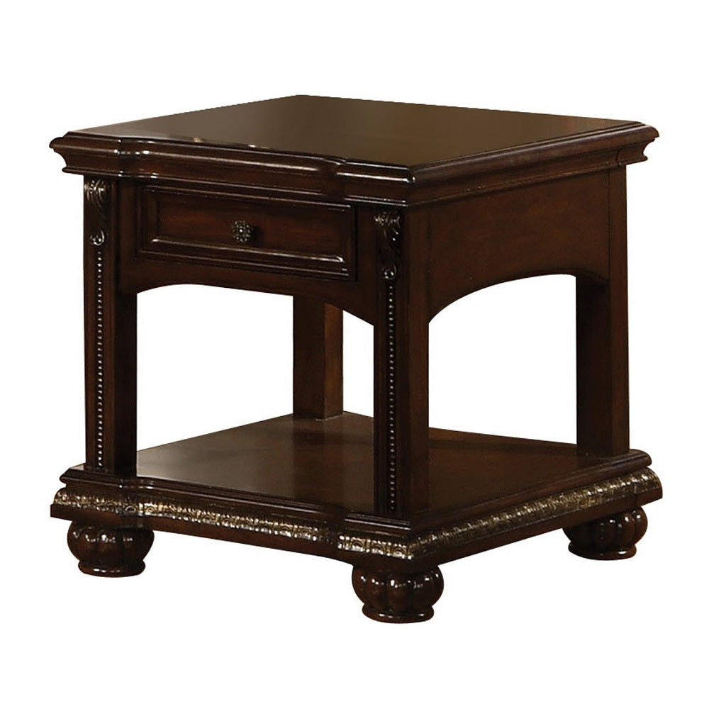 Anondale Cherry Finish End Table